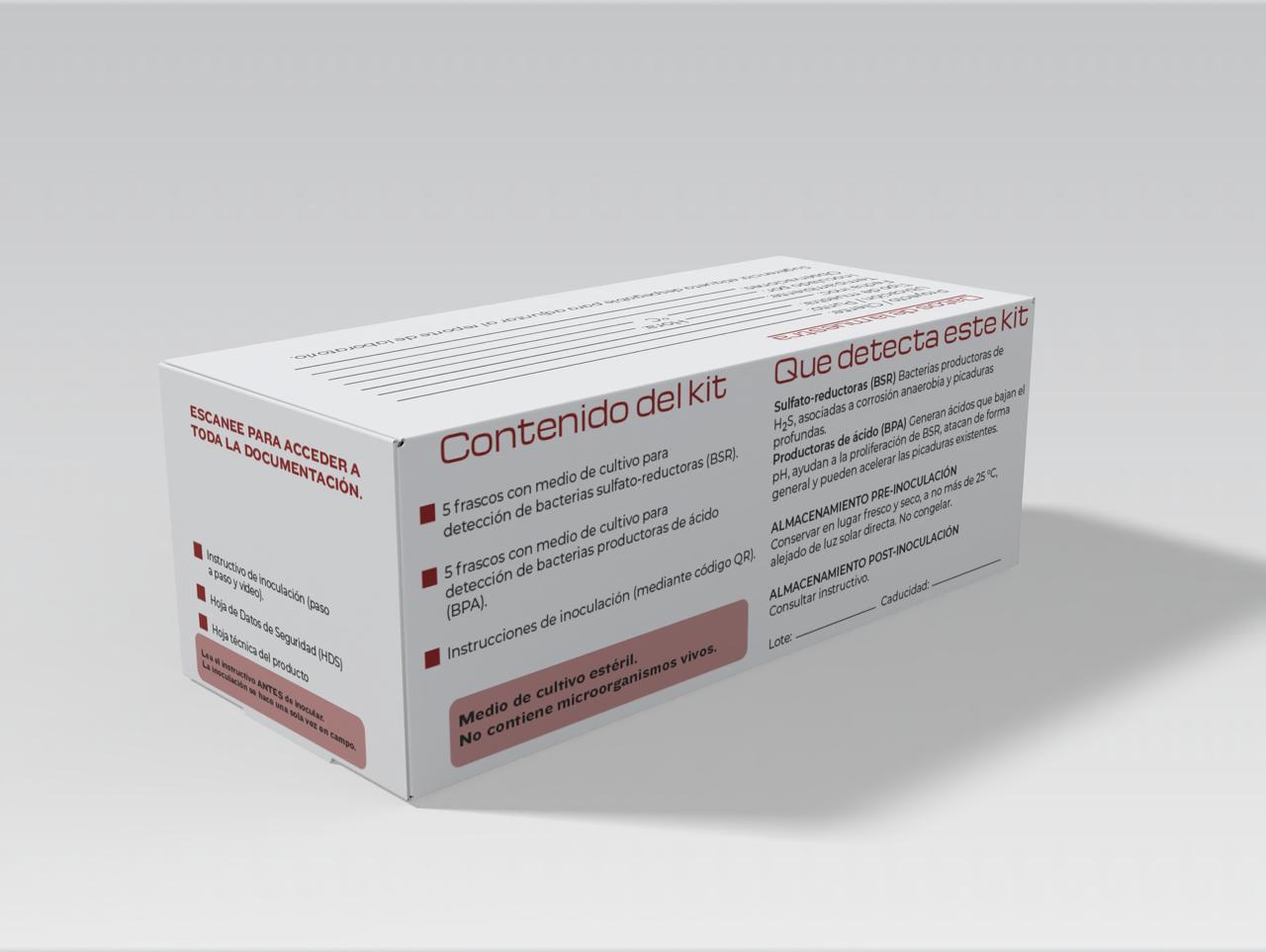 MICscan - Kit de Detección de Corrosión Microbiológica (MIC) | 10 Pruebas BSR y BPA