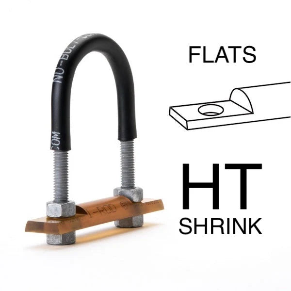 16 in Galvanized Nu-Bolt HT with I-Rod HT with Flats