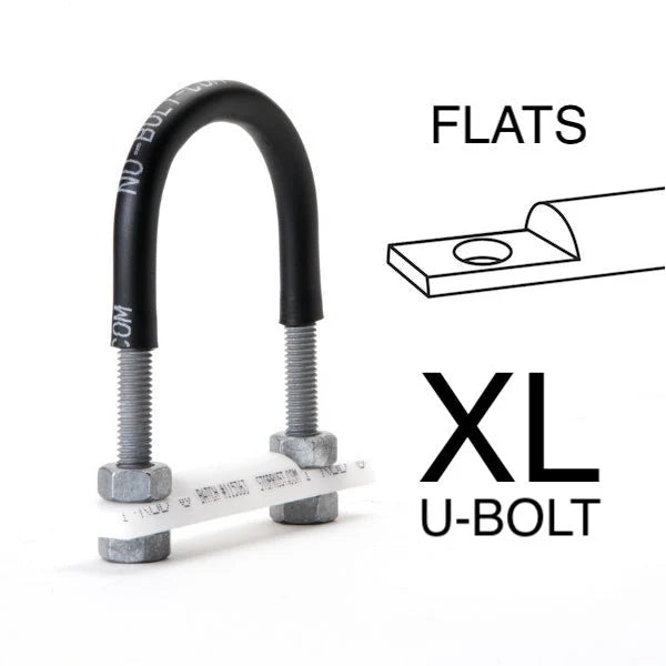 12 in Galvanized Nu-Bolt XL, Non-Gripping