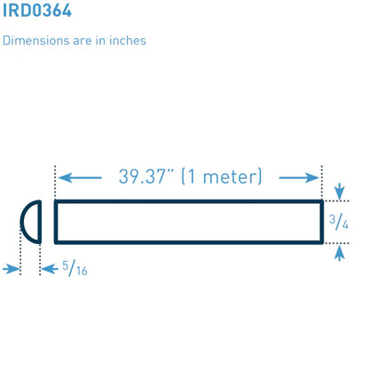 1 in x 1 m I-Rod