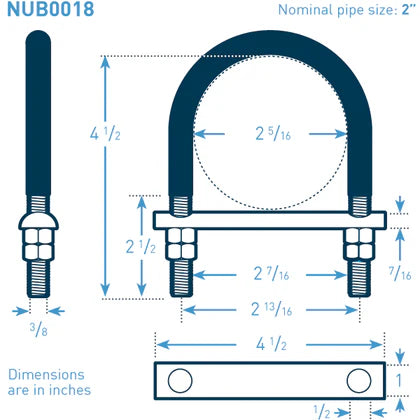 Nu Bolt: Acero Inoxidable 316