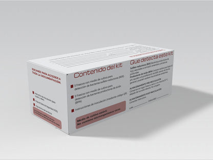 MICscan - Kit de Detección de Corrosión Microbiológica (MIC) | 10 Pruebas BSR y BPA