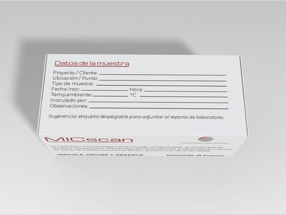 MICscan - Kit de Detección de Corrosión Microbiológica (MIC) | 10 Pruebas BSR y BPA