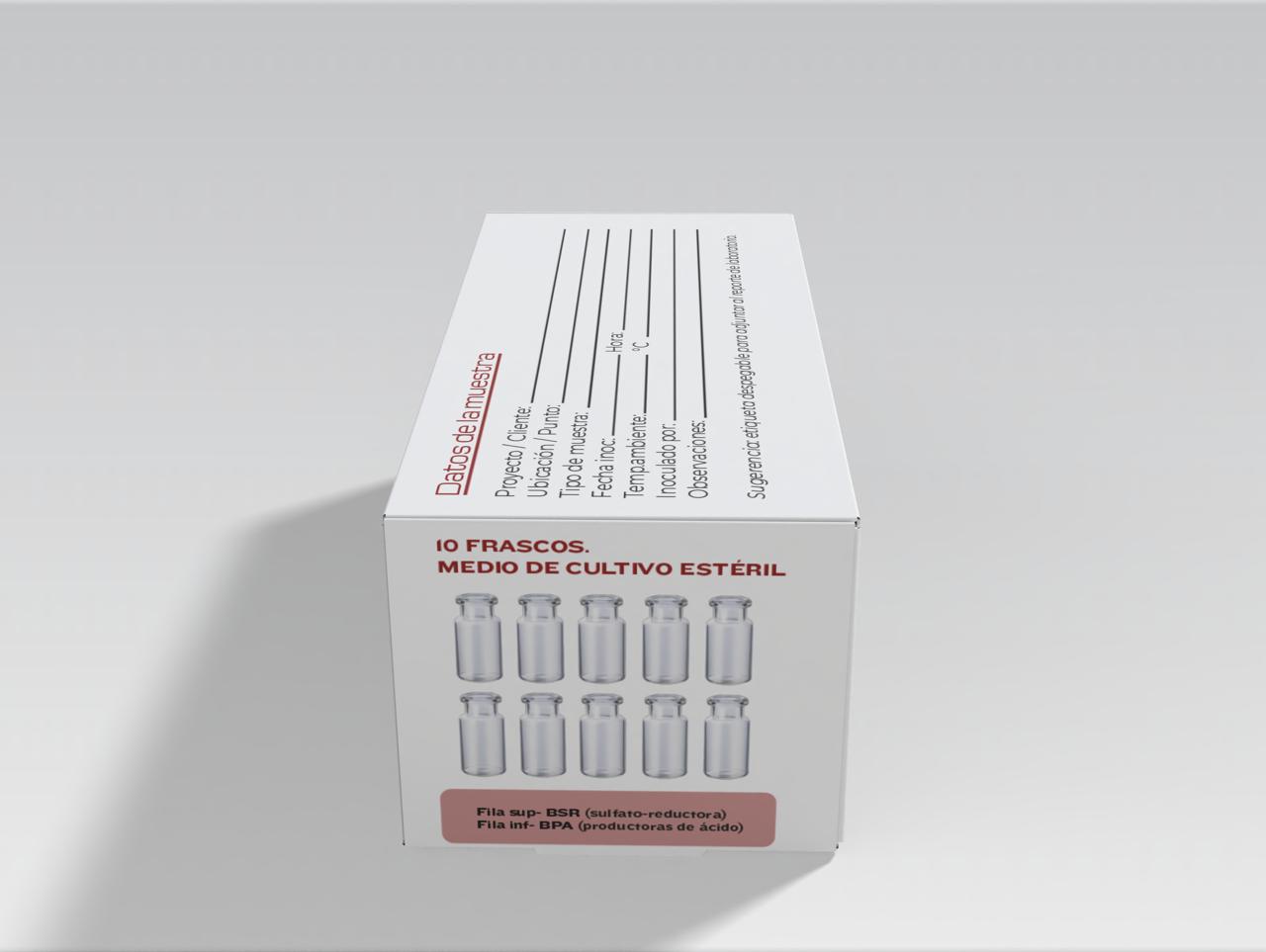 MICscan - Kit de Detección de Corrosión Microbiológica (MIC) | 10 Pruebas BSR y BPA
