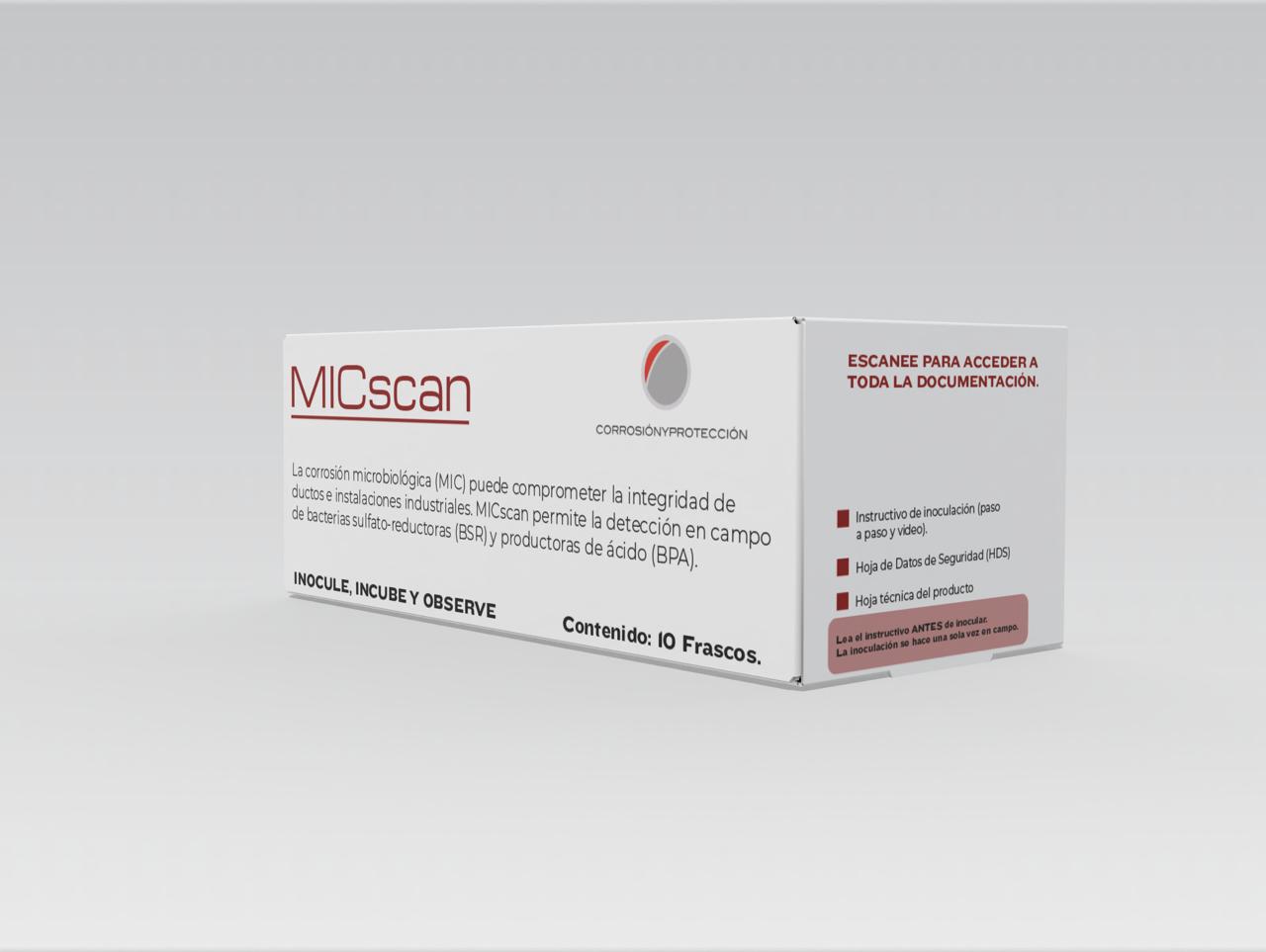 MICscan - Kit de Detección de Corrosión Microbiológica (MIC) | 10 Pruebas BSR y BPA